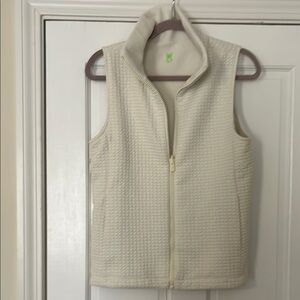 Dudley Stephen’s Reversible Women's Cream Quilted Vest